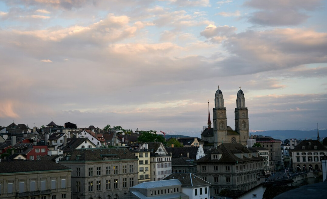 swiss city skyline