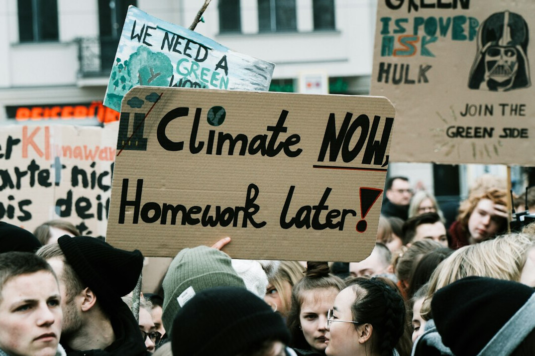 protest against pollution